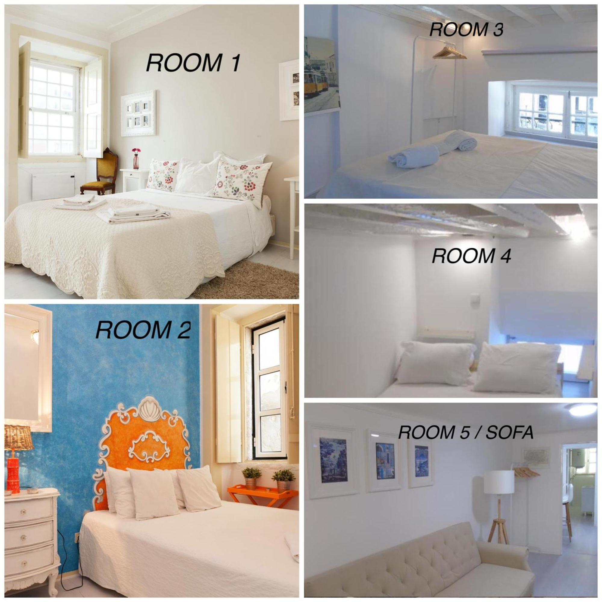 Alfama Vintage 1 Ten Guests - Alfama Vintage 2 Five Guests - Alfama Vintage 3 Three Guests Lisboa Extérieur photo